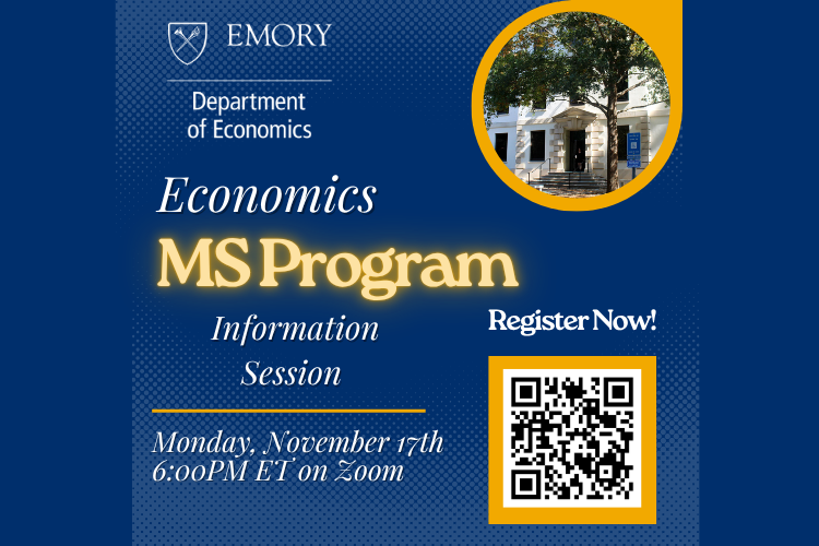 Economics MS Program Information Session